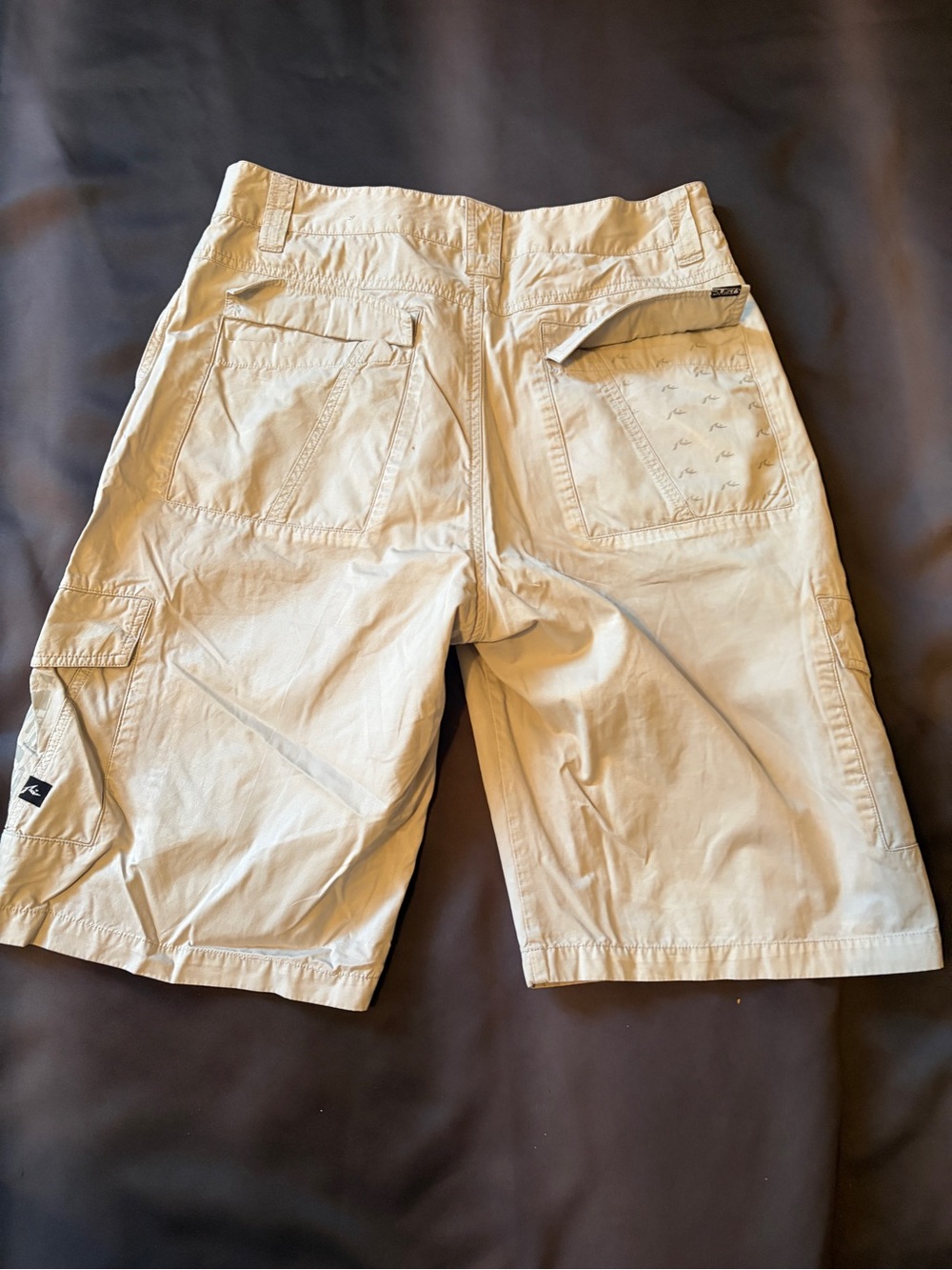 Rusty Men's Tan Cargo Shorts